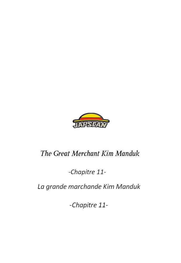 The Great Merchant Kim Manduk: Chapter 11 - Page 1